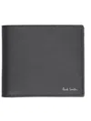 Paul Smith Compact Logo Wallet Bi Fold Design In White