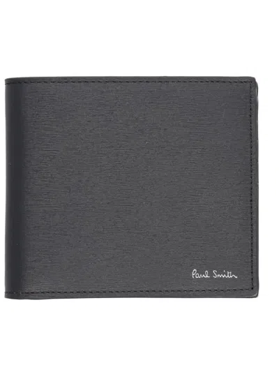 Paul Smith Wallet With Logo In Black