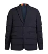 Paul Smith Water-repellent Hybrid Down Jacket In Blue