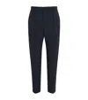 Paul Smith Water-repellent Trousers In Blue