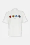 Paul Smith Casual Fit Floral T-shirt In White