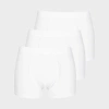 Paul Smith White Comfort Boxer Briefs Three Pack In White