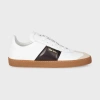 Paul Smith White Leather 'foley' Trainers In White
