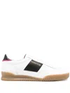 Paul Smith Dover Low-top Leather Sneakers In White
