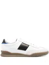Paul Smith Panel Contrast Sneaker With Branded Heel In Multi