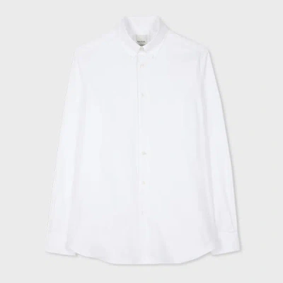 Paul Smith White Oxford Cotton Button-down Shirt