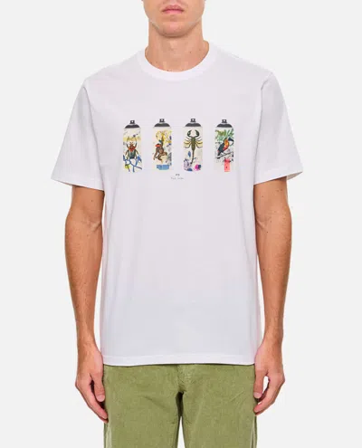 Paul Smith White Printed T-shirt