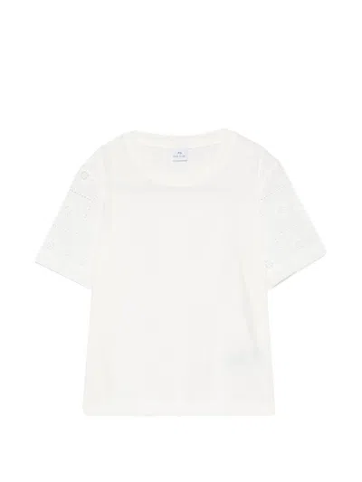 Paul Smith White Round Neck T-shirt