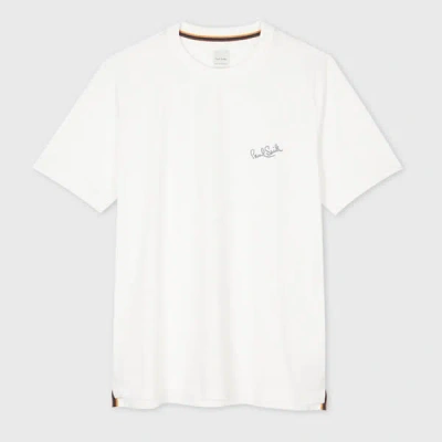 Paul Smith White 'signature Logo' T-shirt