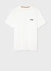Paul Smith White 'signature Stripe' Logo T-shirt In White