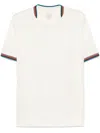 Shop Paul Smith White T-shirt Stripe Detail