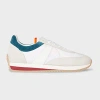 Paul Smith White 'vignola' Suede Trainers In White