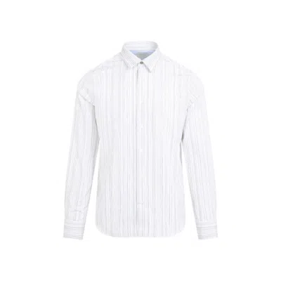 Paul Smith Signature Stripe Slim-fit Shirt In White