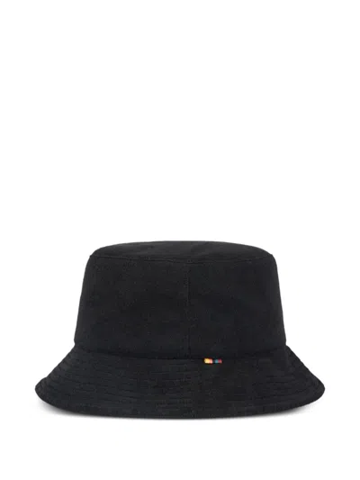 PAUL SMITH WIDE-BRIM COTTON BUCKET HAT