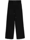 Paul Smith Wide-leg Trousers In Black