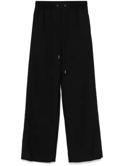 Paul Smith Wide-leg Trousers In Black