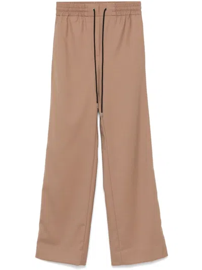 Paul Smith Wide-leg Trousers In Neutrals