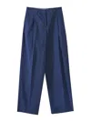 Paul Smith Wide Pants In Blue