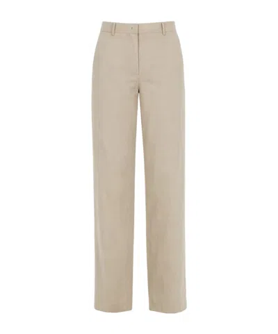 Paul Smith Wide-leg Pants In Neutral