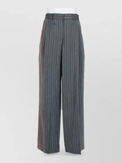 Paul Smith Wide-leg Trousers In Gray