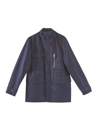 Paul Smith Wind Jacket In Blue