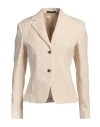 Paul Smith Woman Blazer Khaki Size 10 Linen