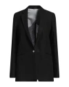 Paul Smith Woman Blazer Black Size 2 Linen