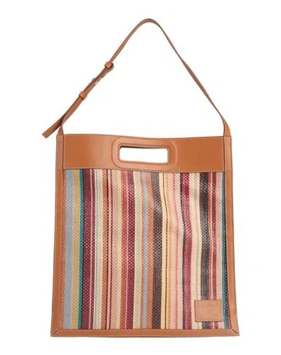 Paul Smith Woman Handbag Tan Size - Leather