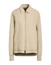 Paul Smith Woman Jacket Beige Size L Polyester, Polyamide, Elastane In Neutral