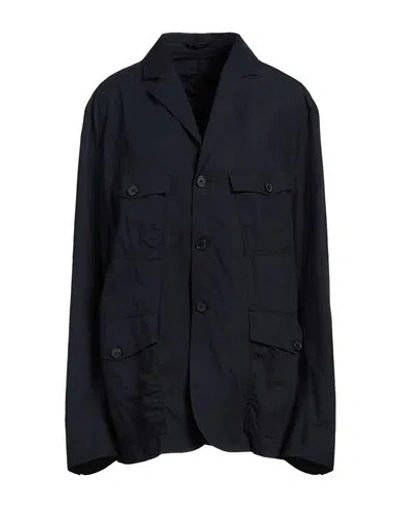 Paul Smith Woman Jacket Midnight Blue Size 2 Cotton