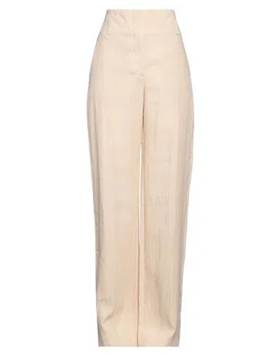 Paul Smith Woman Pants Beige Size 8 Linen