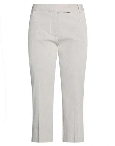 Paul Smith Woman Pants Black Size 2 Cotton In Gray