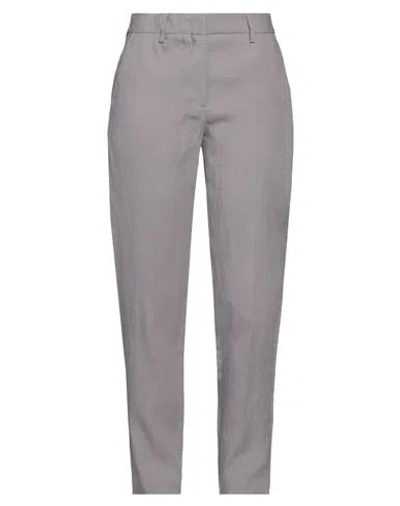 Paul Smith Woman Pants Grey Size 10 Linen