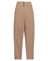Paul Smith Woman Pants Khaki Size 8 Linen In Black