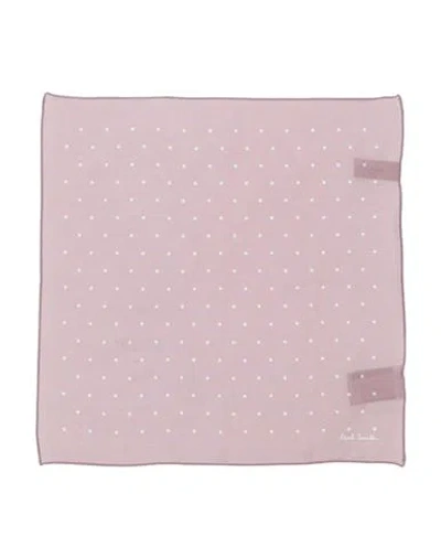 Paul Smith Woman Scarf Antique Rose Size - Cotton In Pink