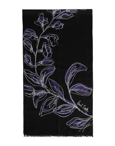 Paul Smith Woman Scarf Black Size - Wool
