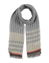 Paul Smith Woman Scarf Charcoal Size - Cotton, Modal, Viscose In Gray