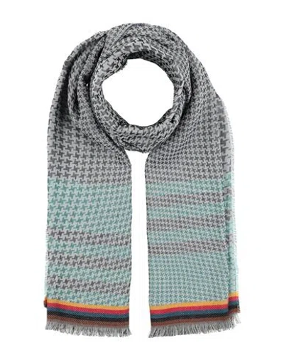 Paul Smith Woman Scarf Green Size - Cotton, Modal, Viscose