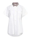 Paul Smith Woman Shirt White Size 4 Cotton In White