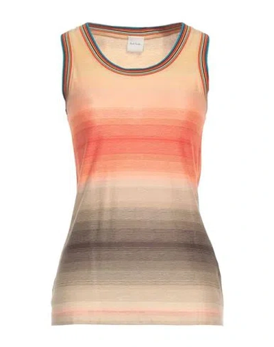 Paul Smith Woman Top Beige Size L Cotton
