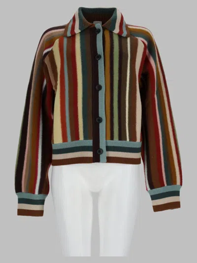 Paul Smith Women's 100% Merino Wool Sweater In Multi