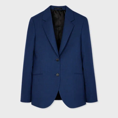 Paul Smith Women's A Suit To Travel In - Dark Blue Wool Two-button Blazer