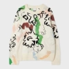 Paul Smith Women's Alpaca Wool-blend 'painters' Sweater White In White