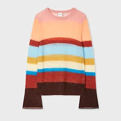Paul Smith Women's Alpaca-wool Blend 'signature Stripe' Sweater Multicolour