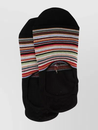 PAUL SMITH WOMEN'S ANKLE-LENGTH STRIPED NO-SHOW SOCKS