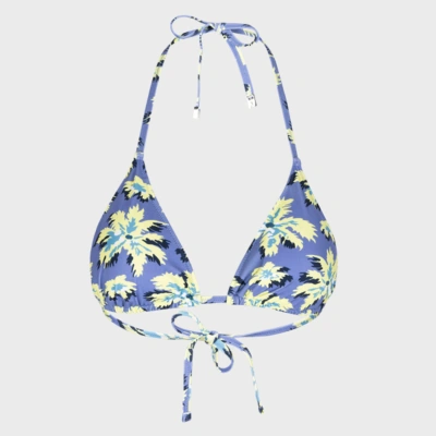 Paul Smith Women Bikini Top Tri Prnt In Blue