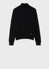 Paul Smith Turtleneck Cashmere Jumper In Black