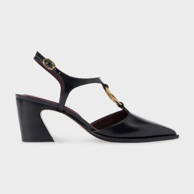 Paul Smith Women's Black Leather 'adelia' Heels