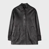 Paul Smith Womens Jacket Leather In Black