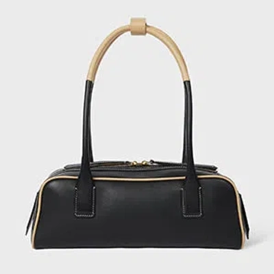Paul Smith Women's Black Leather Top Handle Shoulder Bag